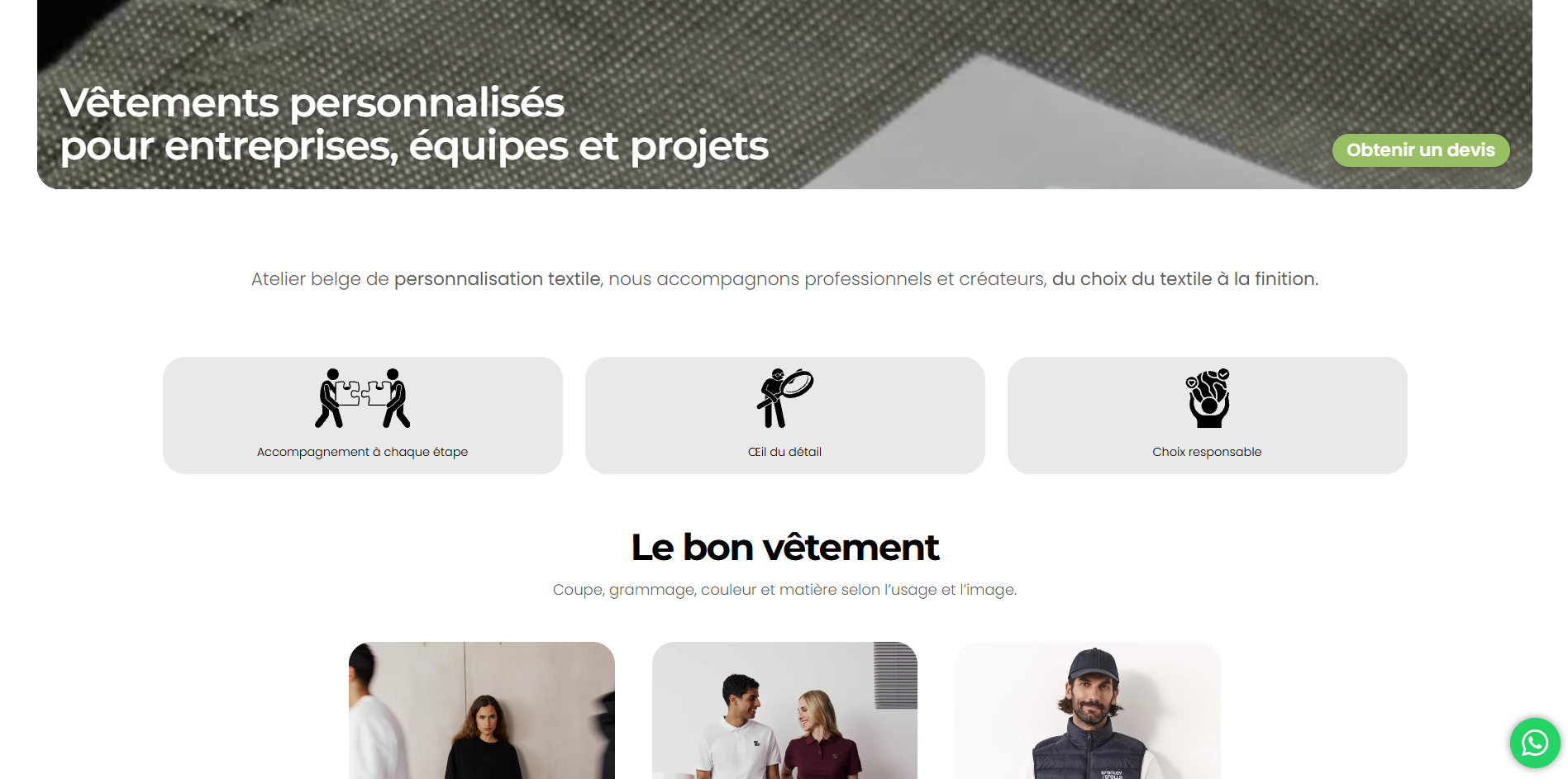 visuel du site TrendyLab